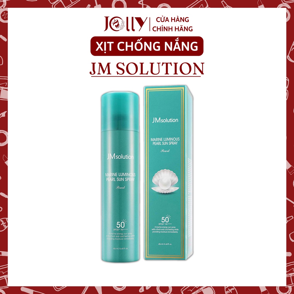 [ SẴN HÀNG ] XỊT CHỐNG NẮNG JM SOLUTION