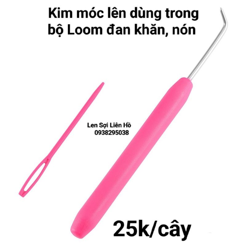 Kim móc dùng trong Loom đan khăn, nón