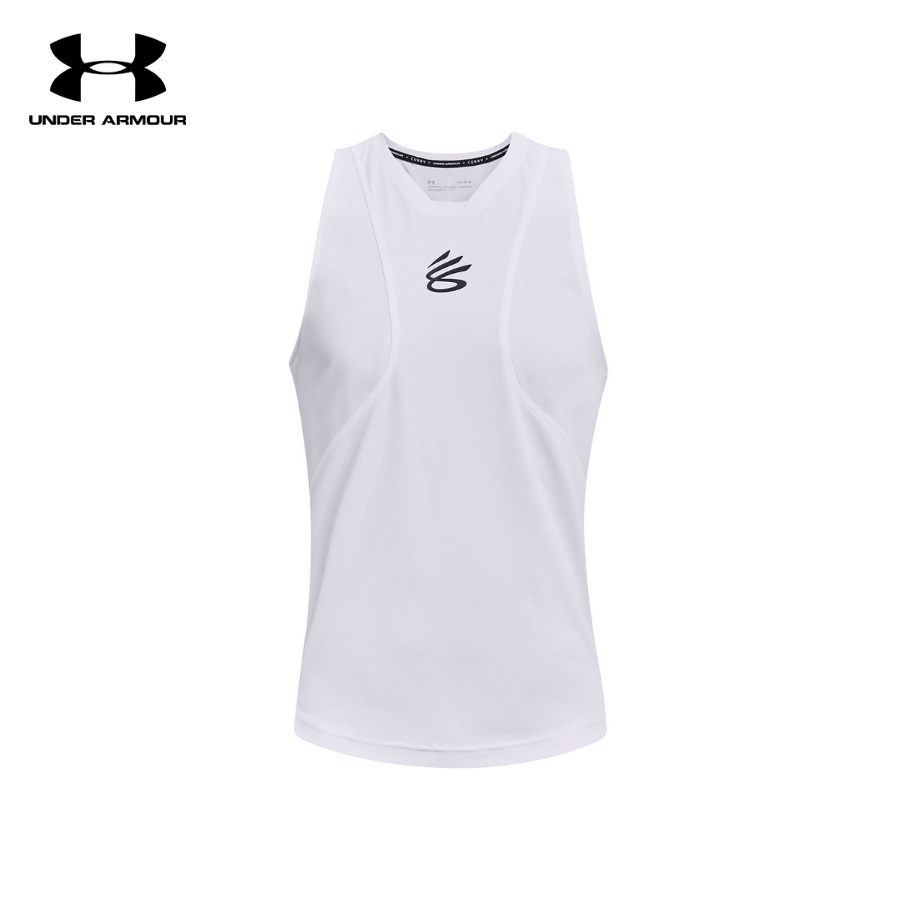 Áo ba lỗ bóng rổ nam Under Armour Curry Performance Tank - 1362587-100