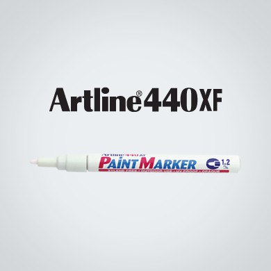 Bút sơn không phai viết vẽ trên mọi chất liệu Artline EK-440XF - Bullet 1.2mm - Màu trắng (White)