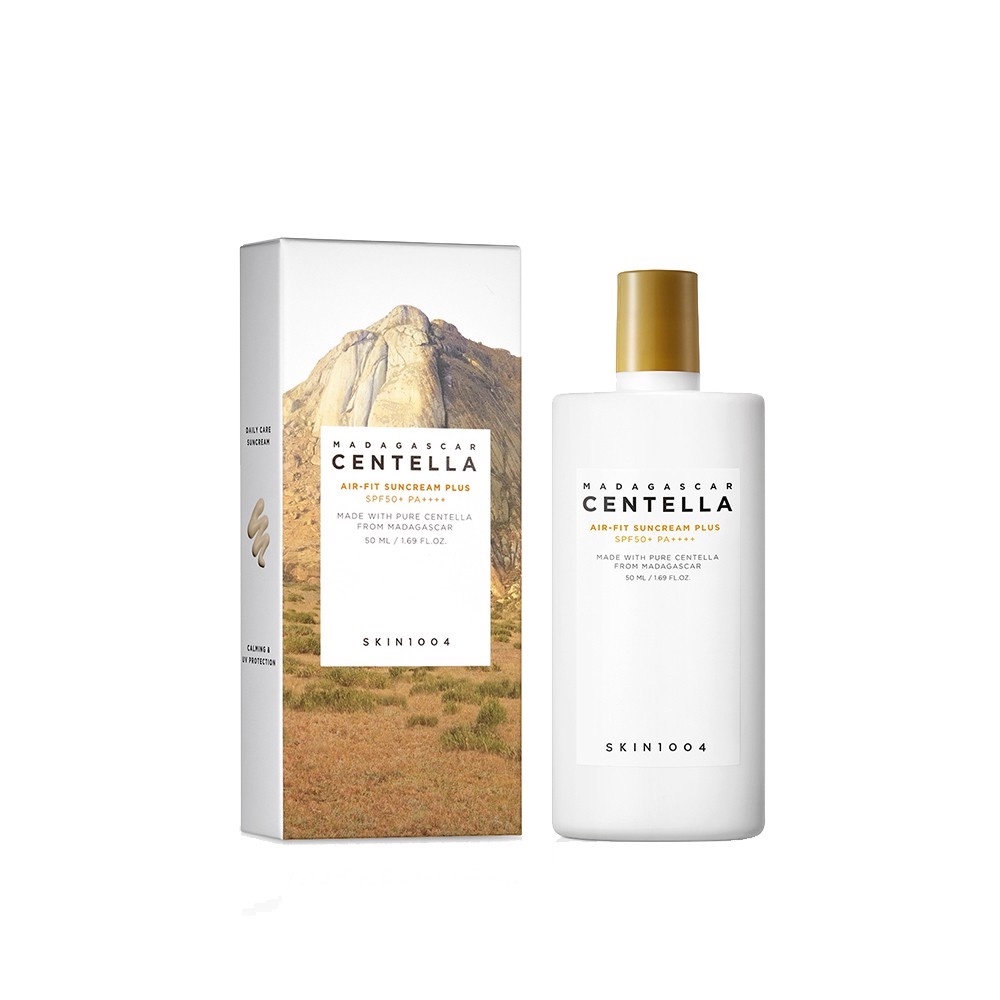 (NHẬP KHẨU CHÍNH HÃNG) Kem Chống Nắng Skin 1004 Madagascar Centella Air-fit Suncream Plus SPF50+ PA++++ 50ml