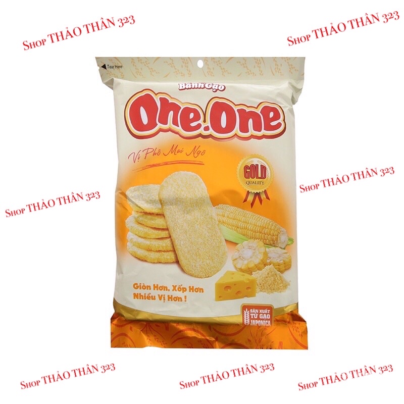 Bánh Gạo ONE ONE Vị Phô Mai Ngô 🌽 (Bắp) 118g