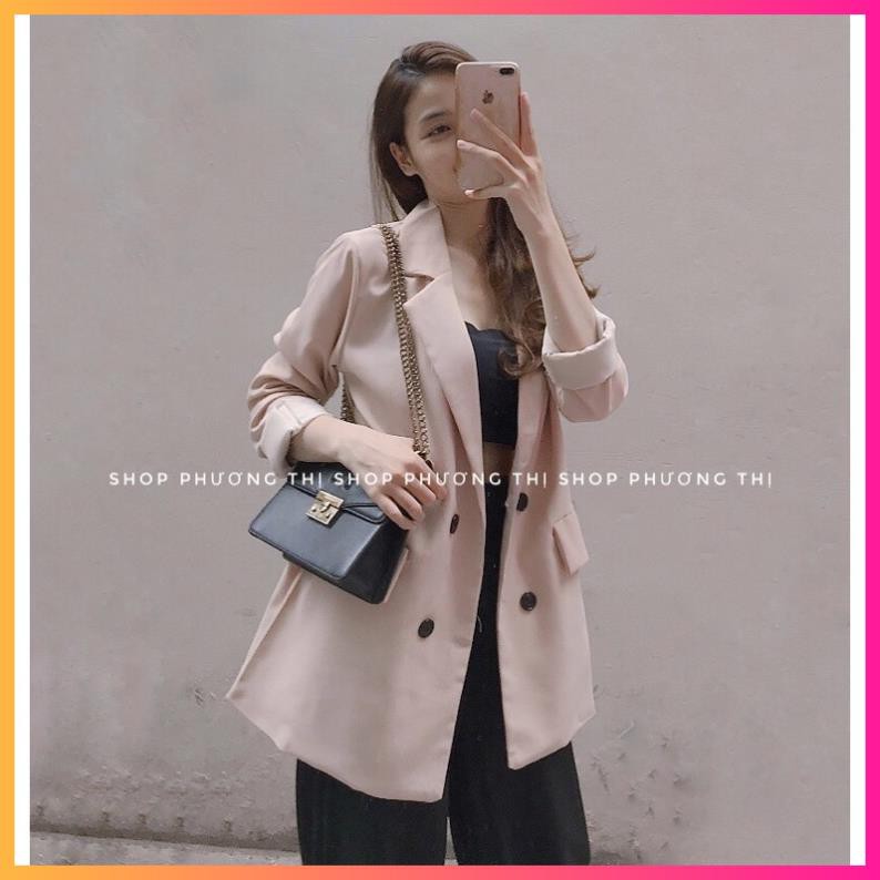 Áo blazer 2 lớp - áo vest nữ dáng rộng phong cách Hàn Quốc 2021 (hình shop chụp/sẵn) MOONMY | BigBuy360 - bigbuy360.vn