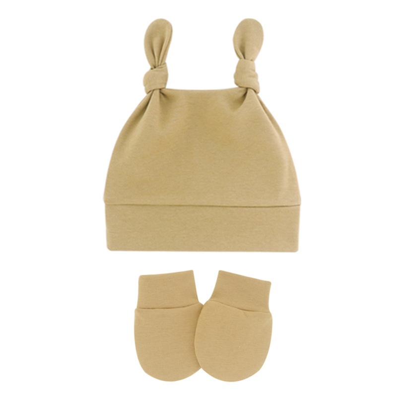 Bộ Găng Tay Và Mũ beanie Mềm Mại Giữ Ấm Mùa Đông Cho Bé