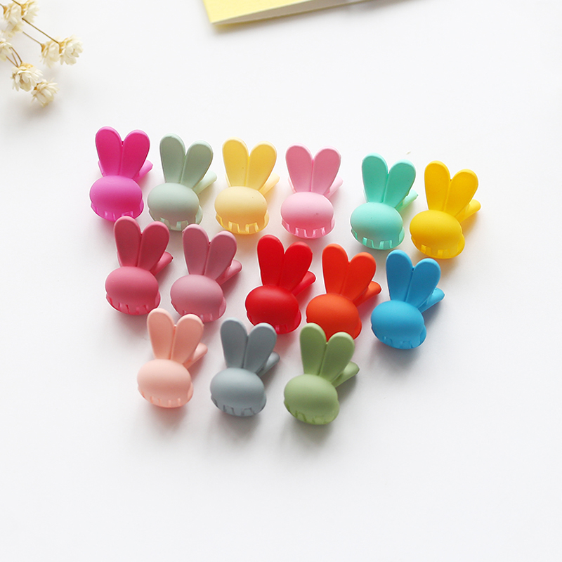 Kẹp tóc hình thỏ phong cách thời trang Hàn Quốc xinh xắn cho trẻ em