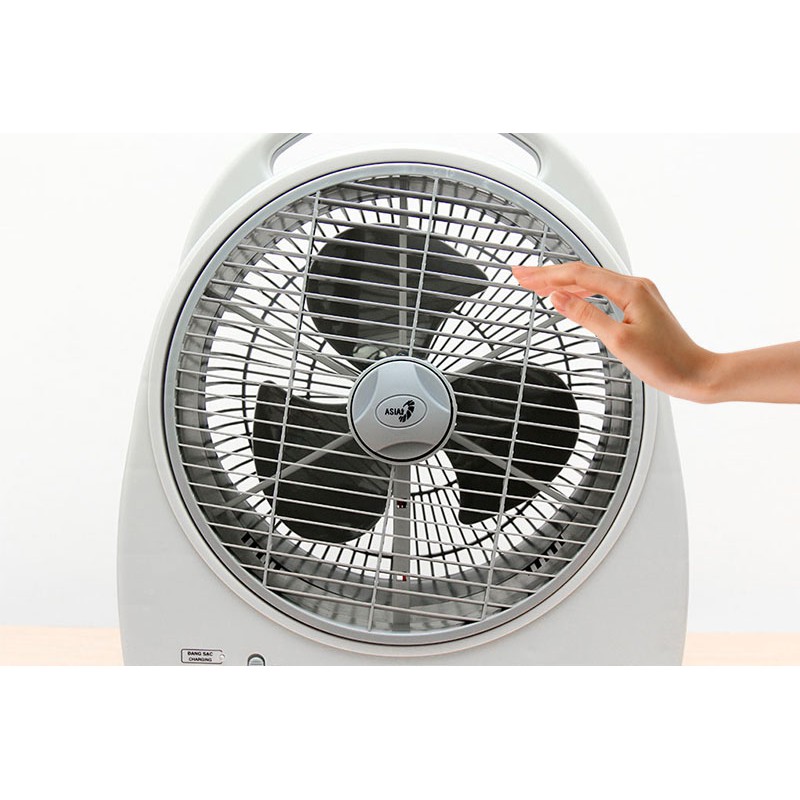 QUẠT SẠC TÍCH ĐIỆN ASIA QS1001 CHẠY SIÊU BỀN, SIÊU ÊM, CẦN THIẾT CHO MỌI GIA ĐÌNH-HÀNG CHÍNH HÃNG LOẠI 1