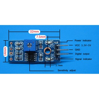 Module cảm biến rung SW-420