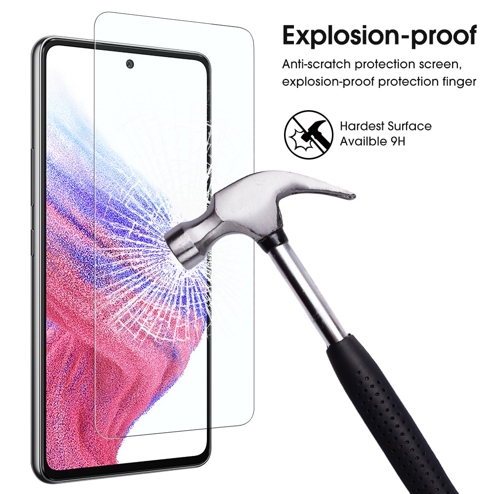 Kính Cường Lực HD Chống Trầy Chống Bám Vân Tay Cho Samsung Galaxy A53 A53 A73