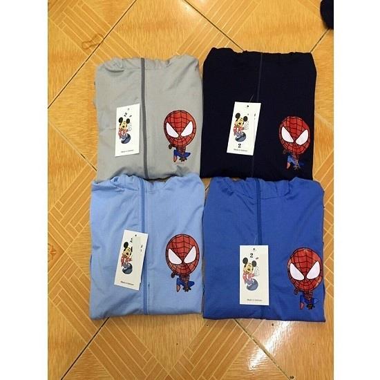 ÁO CHỐNG NẮNG NGƯỜI NHỆN- Áo chống nắng cho Bé Trai chất liệu thông hơi mềm mát thoải mái khi mặc - SVFAN15