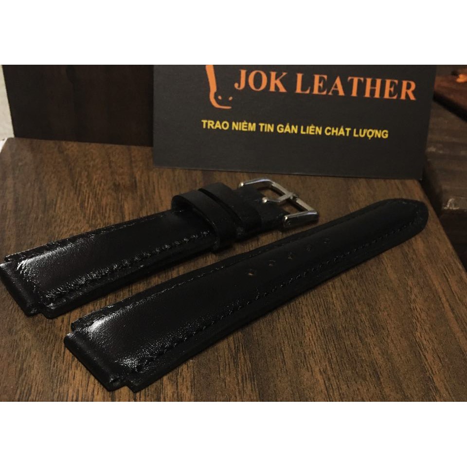 Dây Da Đồng Hồ Casio ae1200 whd màu đen kèm khóa