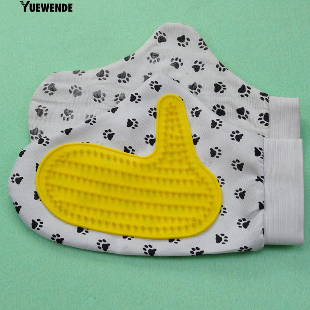 Găng tay tắm massage cho chó mèo