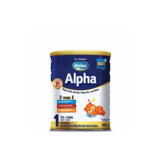 Sữa Dielac Alpha số 1 400g 0 - 6 tháng