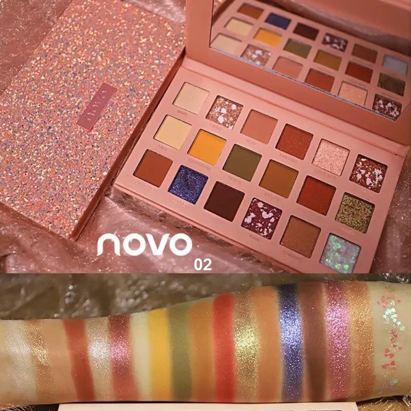 NOVO - Bảng mắt 18 màu Cinderella dupe Huda New Nude | BigBuy360 - bigbuy360.vn