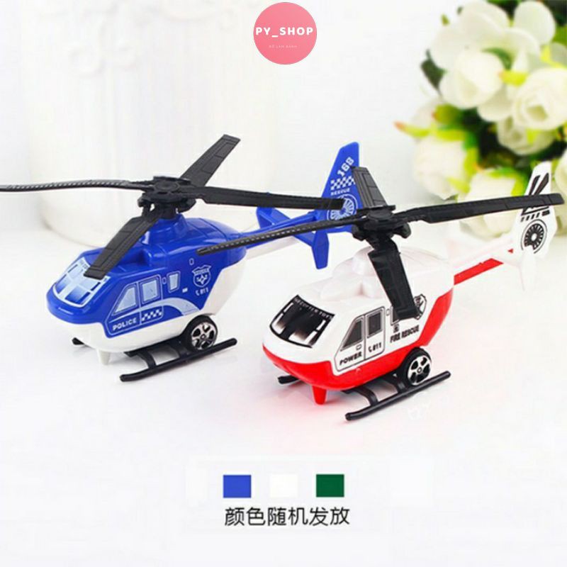 Mô hình máy bay trang trí bánh kem chạy cót, topper cake