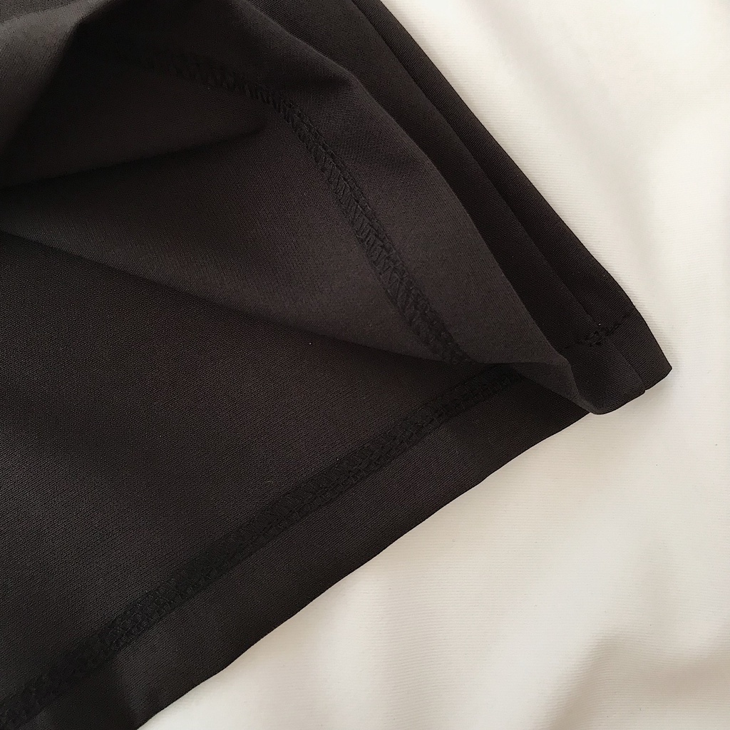 Yếm Váy Nữ JEMCLOSET Dáng Suông Váy Yếm Dài Hàn Quốc From Rộng Thoải Mái Màu Đen Dễ Phối Đồ Menlo 7125