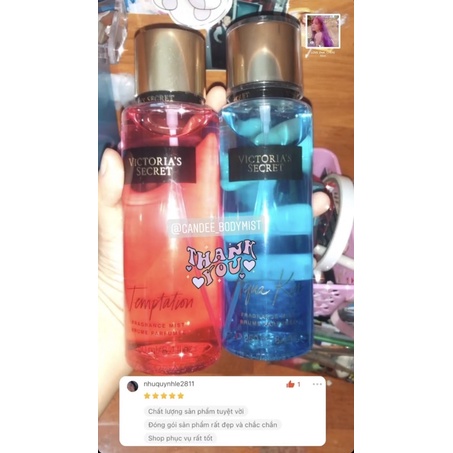 Body mist xịt thơm Victoria’s Secret fullsize 250ml, sẵn đủ mùi