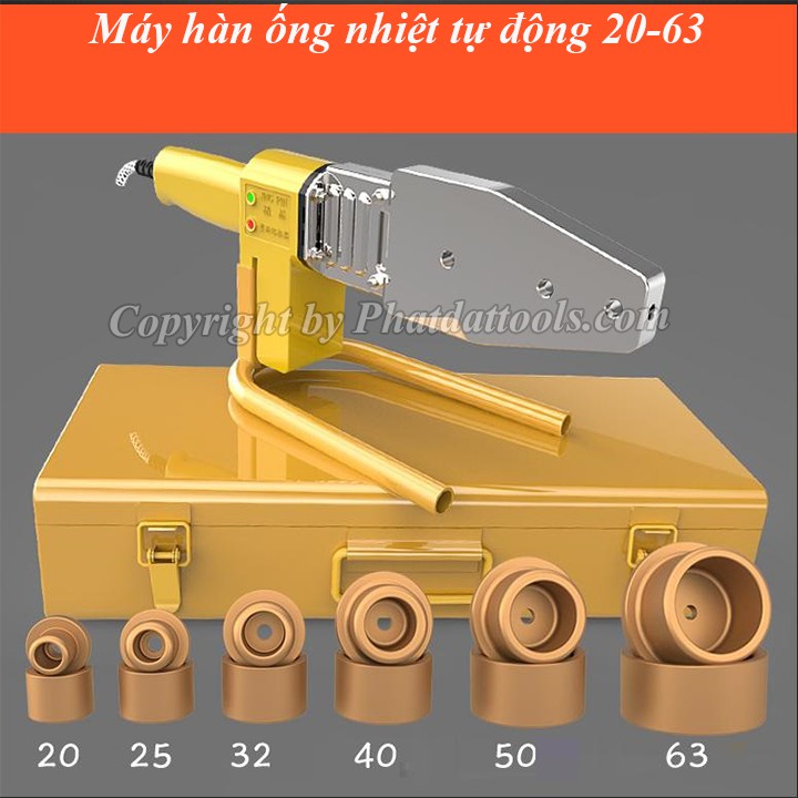 Máy Hàn Ống Nhiệt PPR cao cấp-Máy hàn ống nhiệt ACZ563-Bảo hành 6 tháng