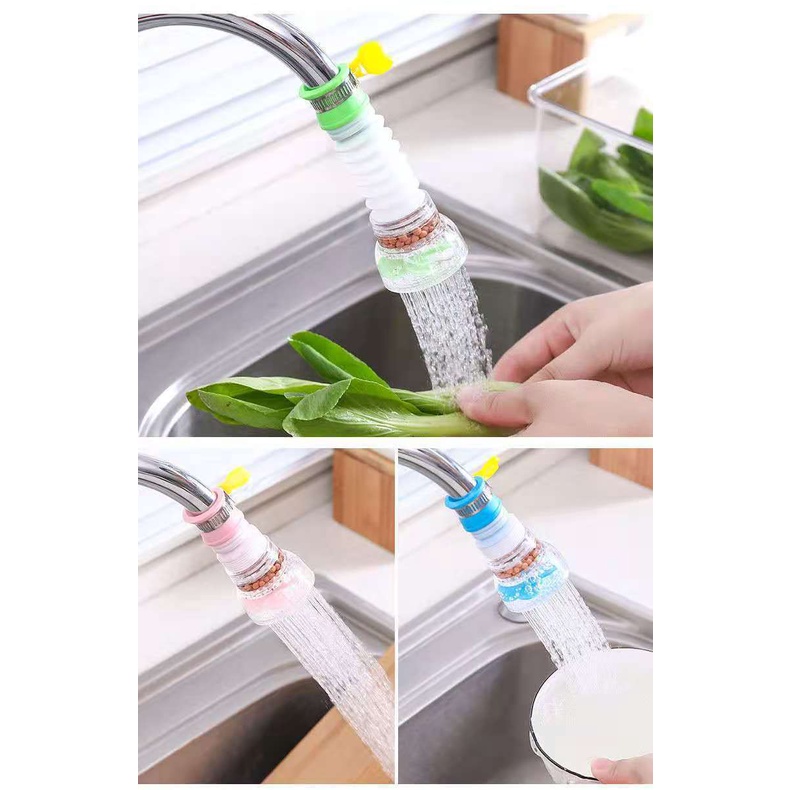 Vòi nước tăng áp dùng để rửa chén tại lavabo nhà bếp tiện lợi không văng nước