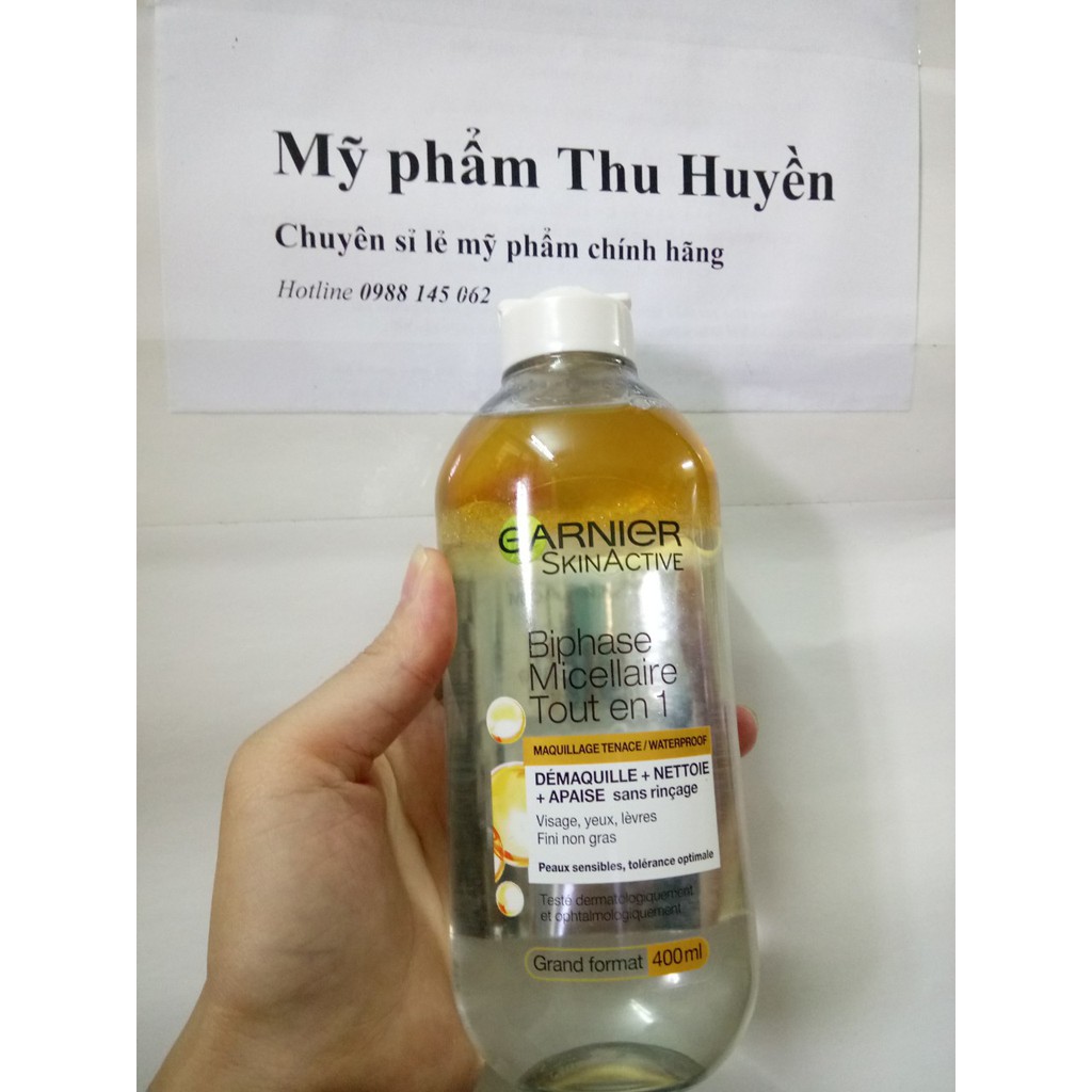 Nước tẩy trang Garnier Nội Địa Pháp 400ml