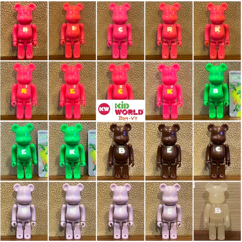 Chú gấu &quot;bụng phệ&quot; Bearbrick Basic. MS: 016.