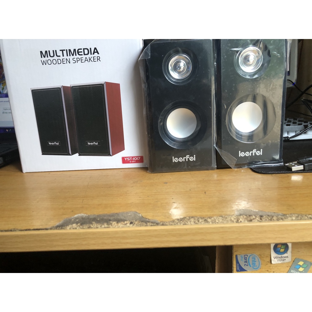 1 cặp loa máy tính để bàn Leerfei