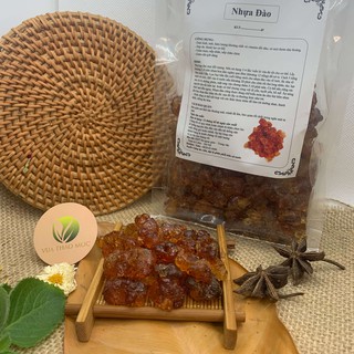 Nhựa đào giọt lệ thượng hạng đã xử lý sạch cặn bẩn và các tạp chất