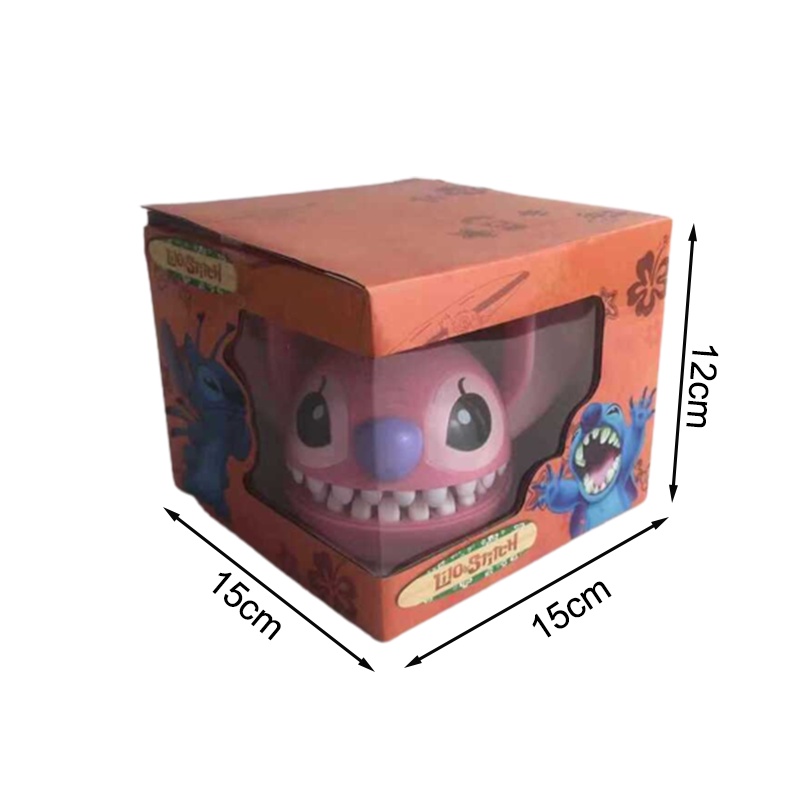 Đồ chơi hoạt hình Lilo &amp; Stitch 12cm bằng nhựa PVC cắn ngón tay
