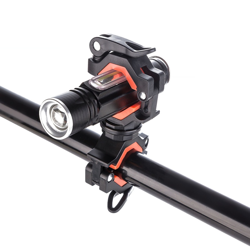 Giá Đỡ Đèn Pin Có Thể Xoay 360 Độ Tiện Dụng Cho Xe Đạp