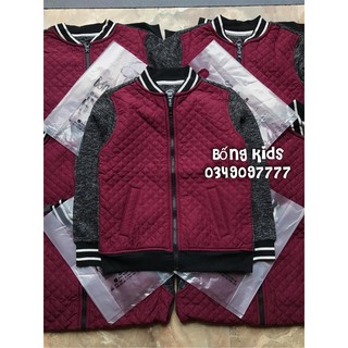 Áo Bomber Bé Trai Trần Trám Đỏ Đun Wonder Nation