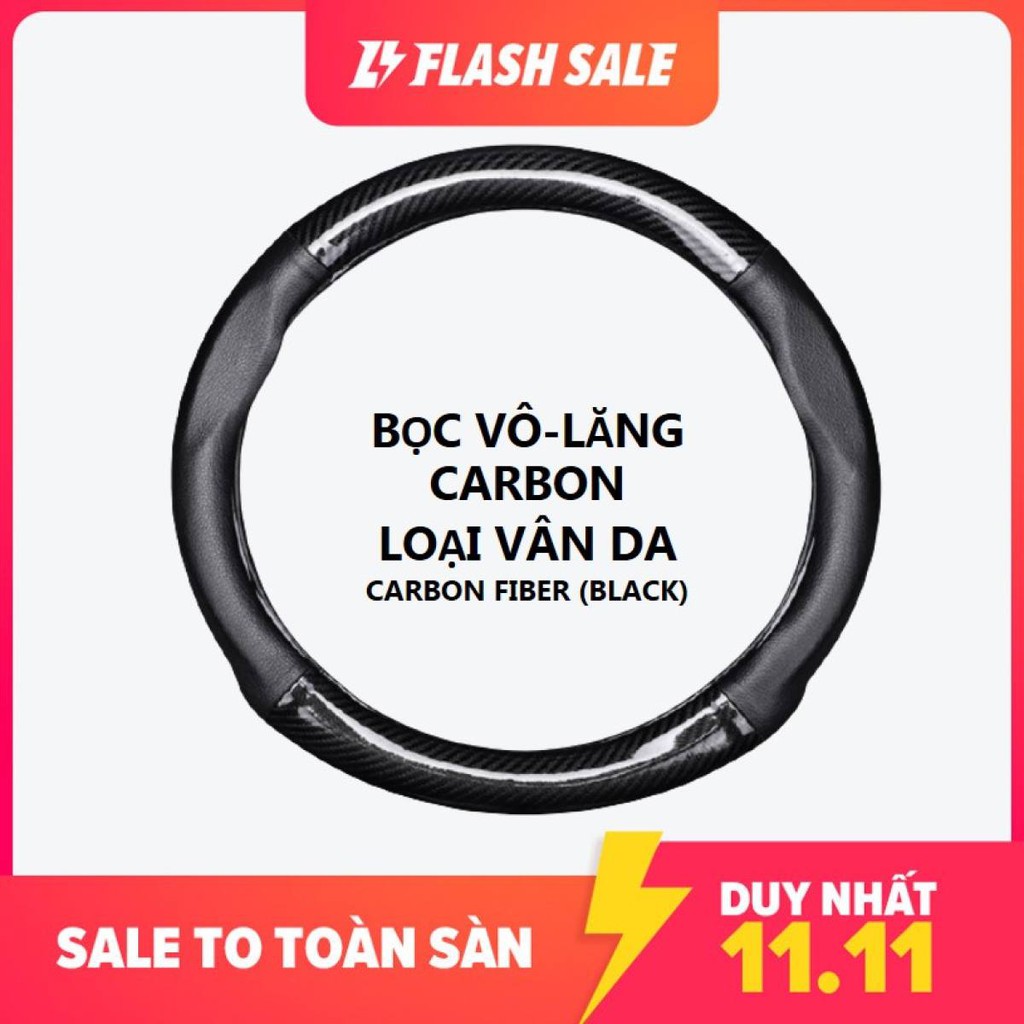 Bọc vô lăng ô tô,bọc vô lăng da,mẫu carbon có đường kính 37-38cm bọc vừa cho mọi loại xe 4 chỗ ,5 chỗ và 7 chỗ CTCar