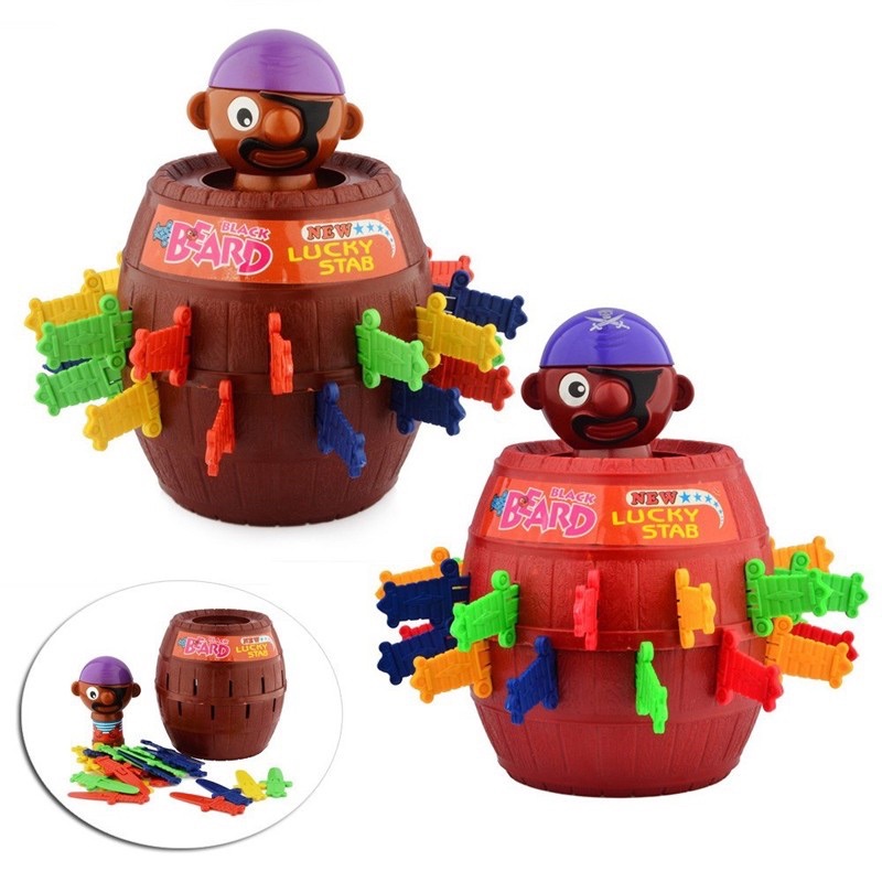 Đồ Chơi Hải Tặc Thùng Cướp Biển Mini Vui Nhộn Cho Bé