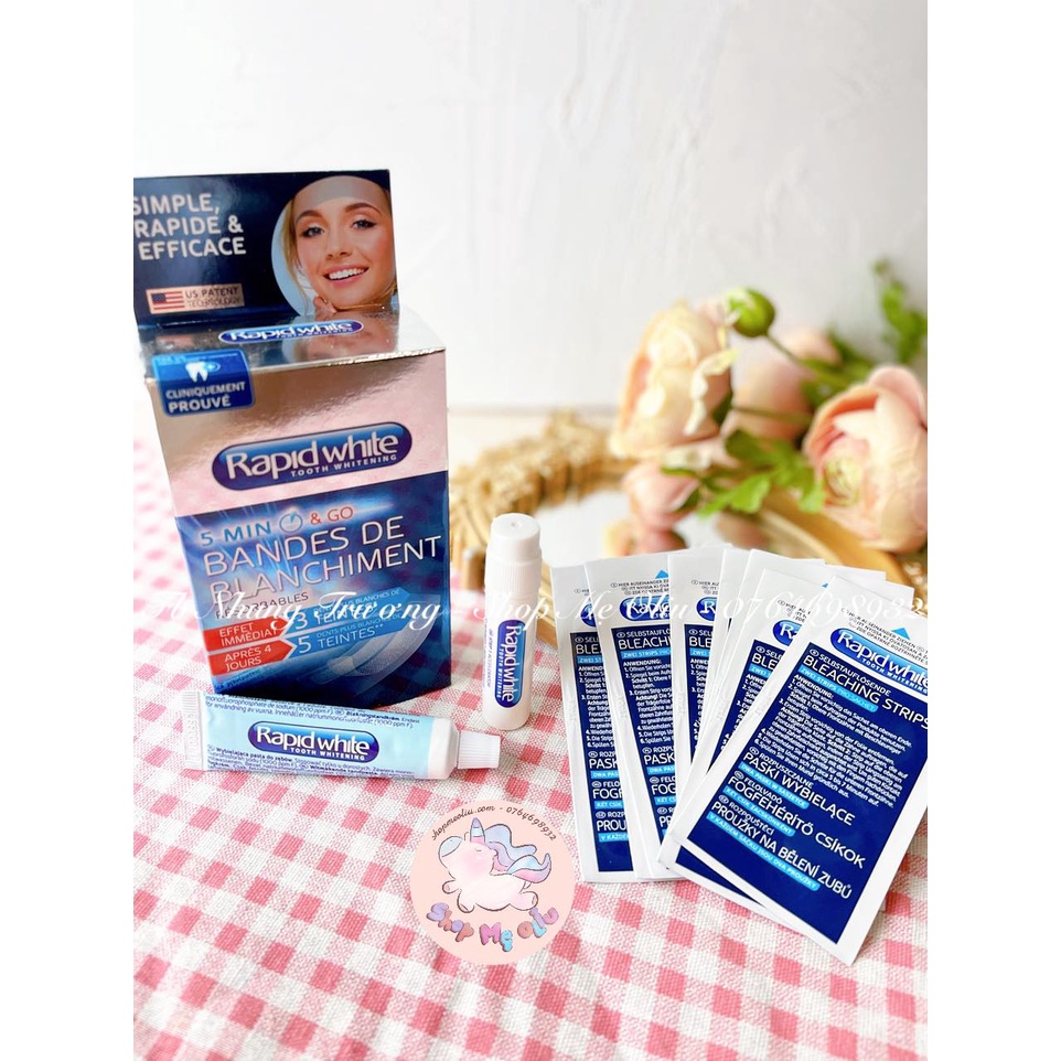 Miếng dán trắng răng Rapid White