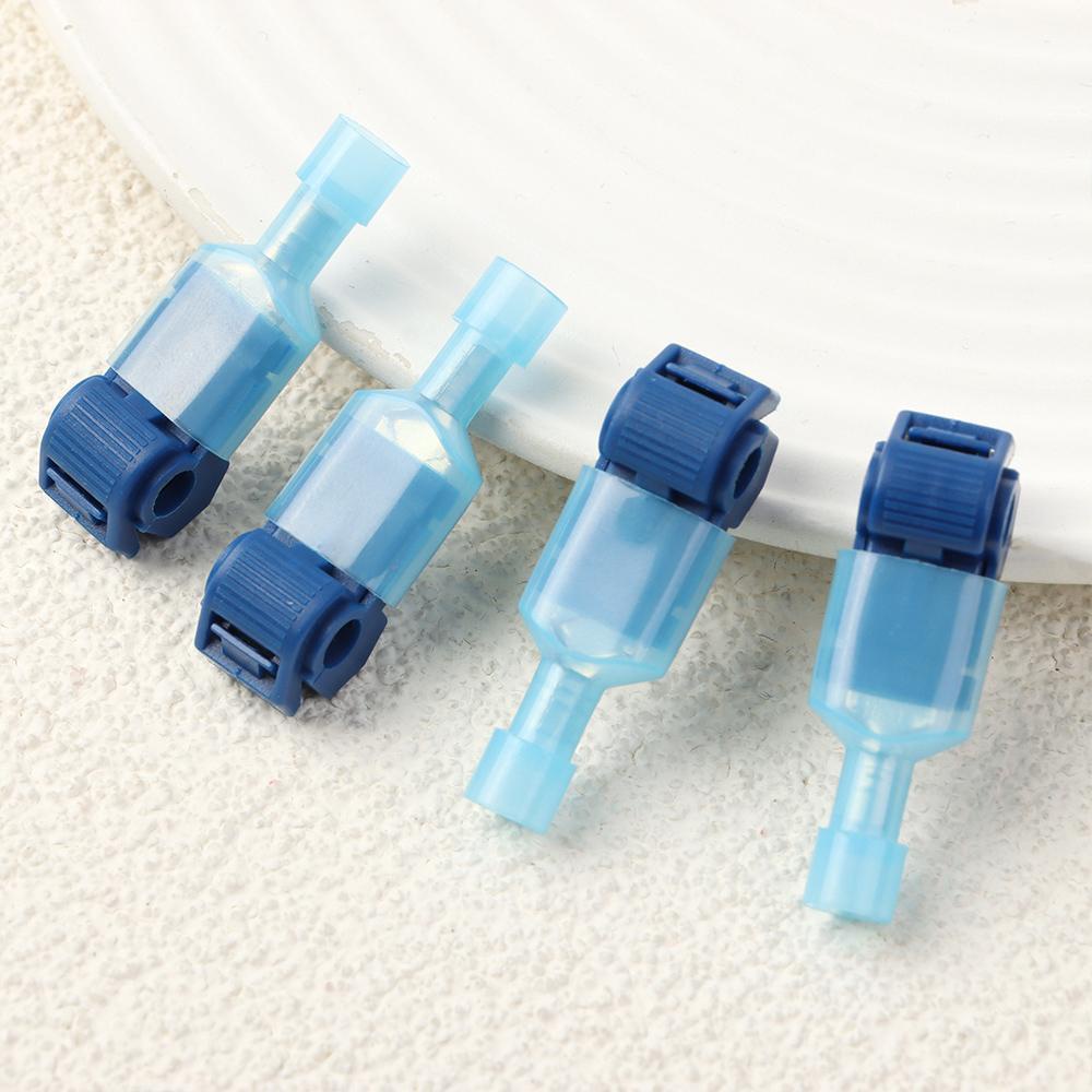 HECCEH Set 5 / 15 / 25 Cặp Khóa Chữ T Bảo Vệ Dây Điện Nhanh Chóng