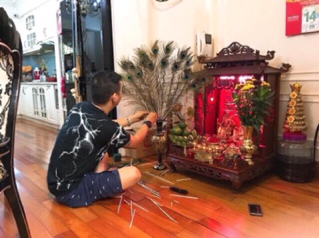 Lông công 80cm phong thủy LOẠI 1 mất lớn | BigBuy360 - bigbuy360.vn