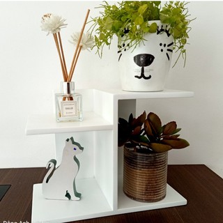 Kệ gỗ, kệ để cây, kệ để bàn mini - kc02