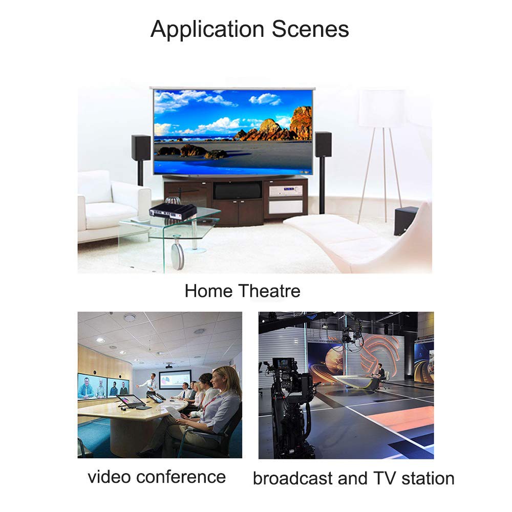 Cặp Đầu Chuyển Đổi Mạng 4k 3d Hdmi 1.4 30m Sang Rj45 Cat 5e / 6 Lan Ethernet Cho Hdtv Hdpc Ps3 Stb