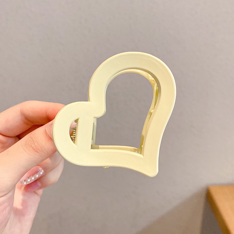 Kẹp Tóc Bằng Acrylic Bền Thiết Kế Đục Lỗ Phong Cách Hàn Quốc