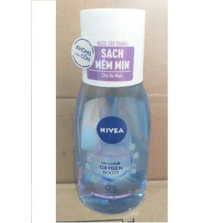 Nước tẩy trang NIVEA ngừa mụn Acne Care Micellar Water (125ml) - 89270