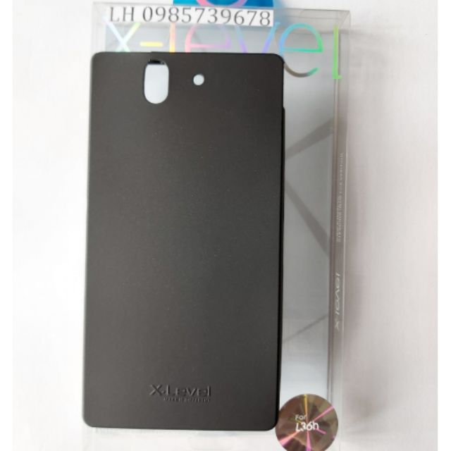 Ốp lưng sony Z/L36H dẻo mịn xlevel chống bám bẩn cao cấp chính hãng