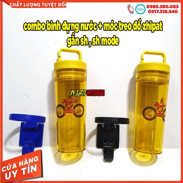 MÓC TREO ĐỒ VÀ BÌNH NƯỚC ZHIPAT CHO SH 2012 TỚI SH 2020 - Sh 2021 - SH 2022. SH MODE , LEAD Ảnh thật Sp