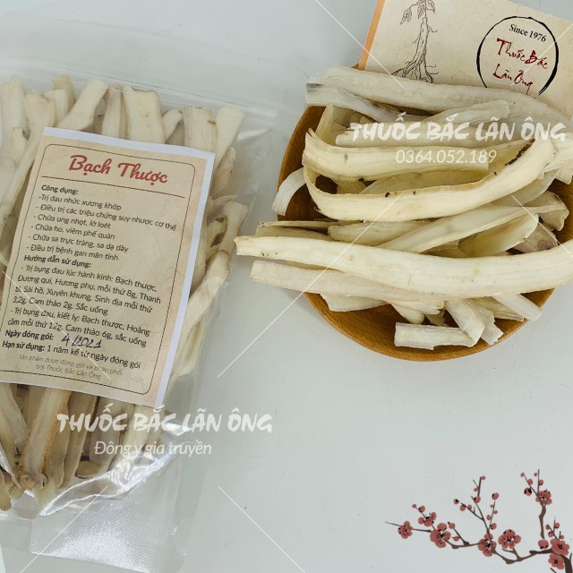 Bạch thược 100g (Hàng Trắng, Sạch)