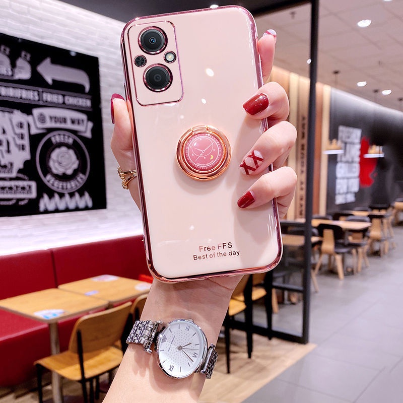 Ốp Điện Thoại Mạ Màu Đơn Giản Sành Điệu Cho oppo A74 5G A74 A95 A94 A15 A15S A54 4GA96 A36 K9