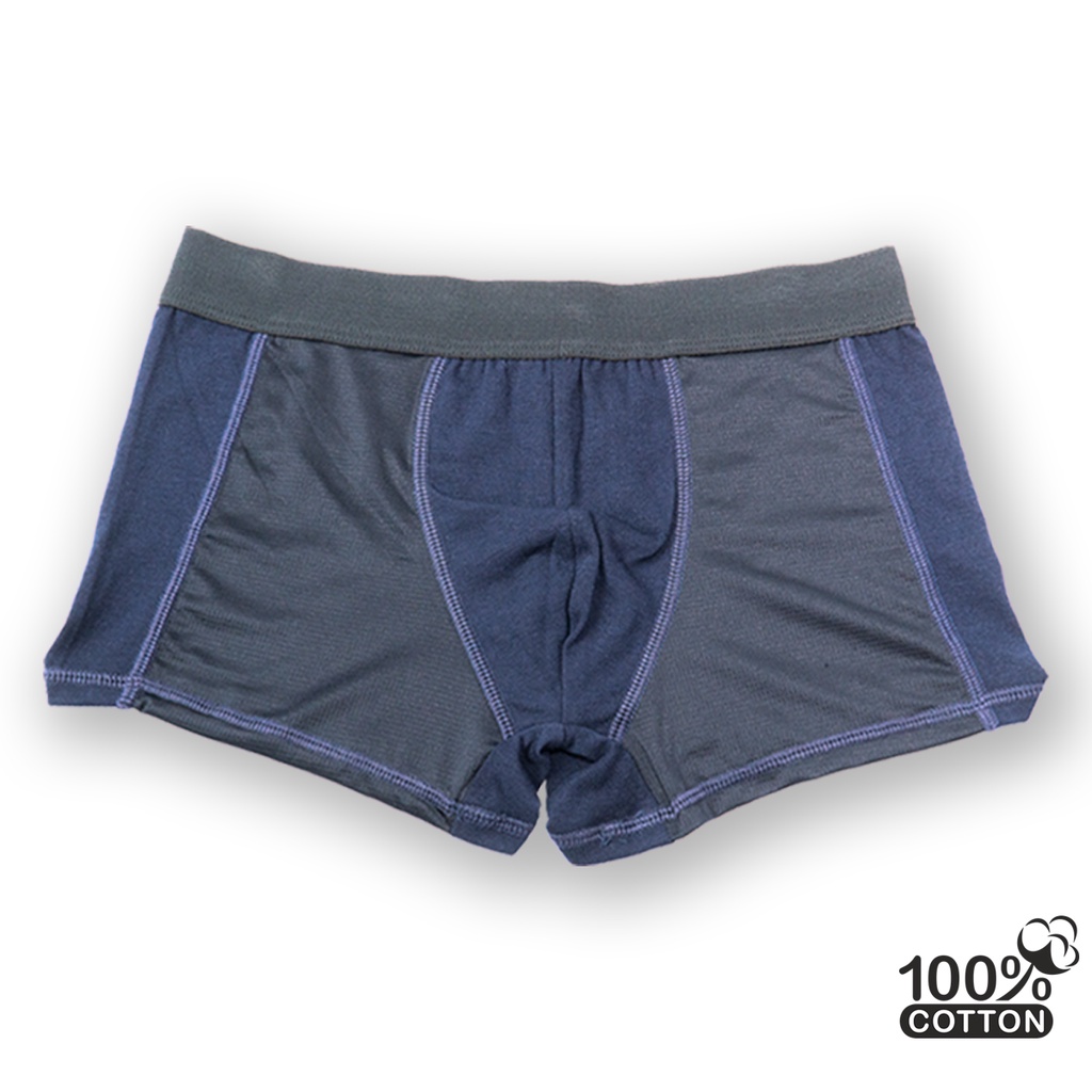 Hộp 5 Quần Lót Nam Citymen Boxer Nhiều Lưng Cao Cấp Vải Cotton Co Giãn 4 Chiều Có Phối Lưới Thoáng Khí Thấm Hút Cực Tốt