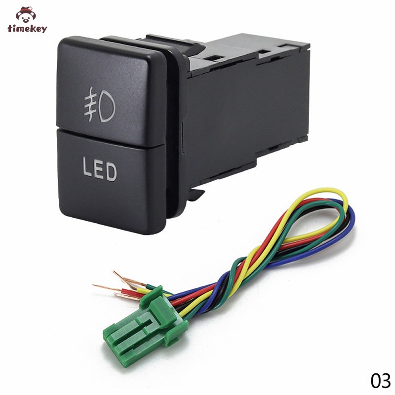 Công tắc hai nút bấm đèn DRL chuyên dụng cho xe hơi toyota
