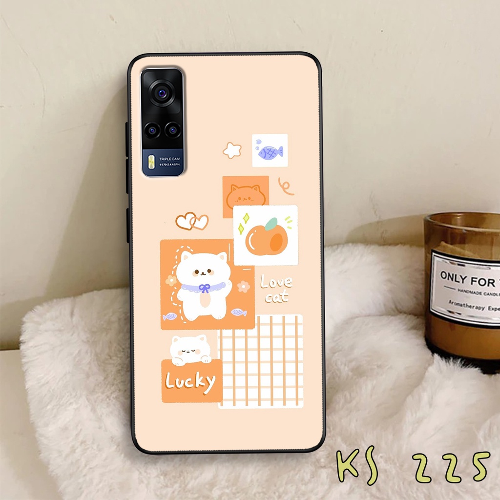 Ốp lưng Vivo Y72 5G - Y51 2020 - Y53s - Ốp lưng vivo in hình thỏ con dễ thương