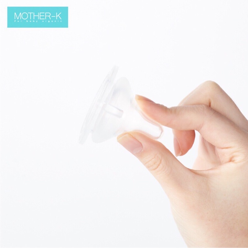 Núm Ti Silicone Mother - K Hộp 2 Cái Hàn Quốc Nắp Được Núm Moyuum