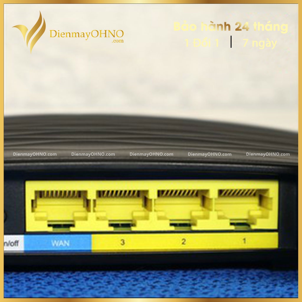 Bộ Thiết Bị Cục Phát WIFI TENDA AC5 4 Râu Xuyên Tường Router WIFI 5Ghz Moden Modern Moderm Modem Wifi 5G 2 Băng Tần