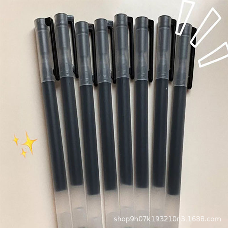1 Bút Bi Mực Đen Ngòi 0.5mm Phong Cách Muji