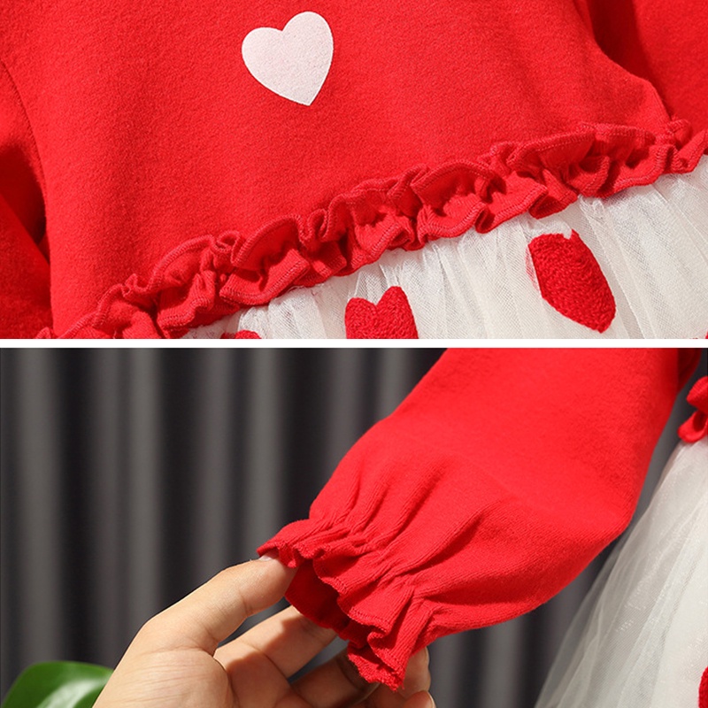 Bộ Áo Thun + Chân Váy Kiểu Công Chúa Dễ Thương Thời Trang Cho Bé Gái