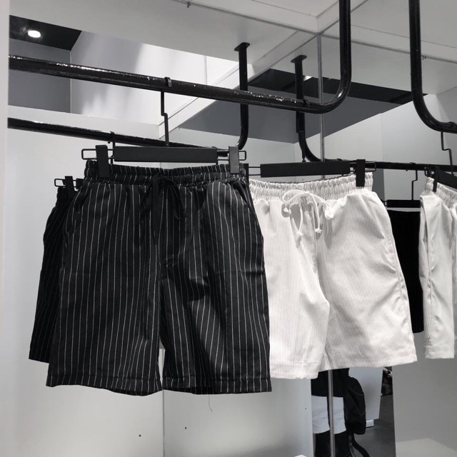 Combo set áo thun tím trơn + quần short classic đen unisex